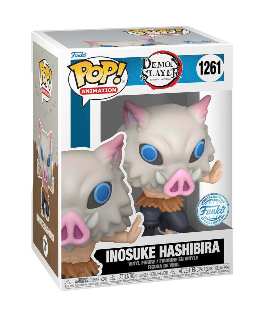 Demon Slayer - Inosuke Hashibira 7th Form (1261) Funko Pop! Animation Anime Vinyl Figure 9 cm
