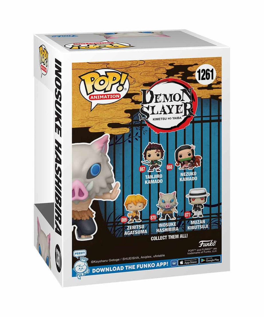 Demon Slayer - Inosuke Hashibira 7th Form (1261) Funko Pop! Animation Anime Vinyl Figure 9 cm