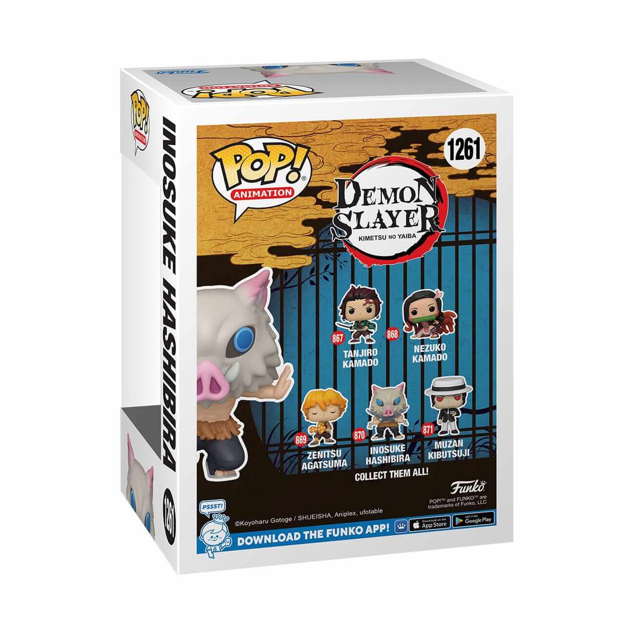 Demon Slayer - Inosuke Hashibira 7th Form (1261) Funko Pop! Animation Anime Vinyl Figure 9 cm