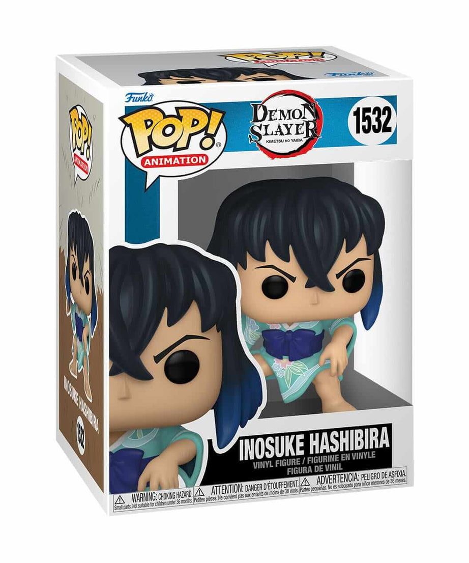 Demon Slayer - Inosuke Hashibira (Kimono) (1532) Funko Pop! Animation Anime Vinyl Figure 9 cm