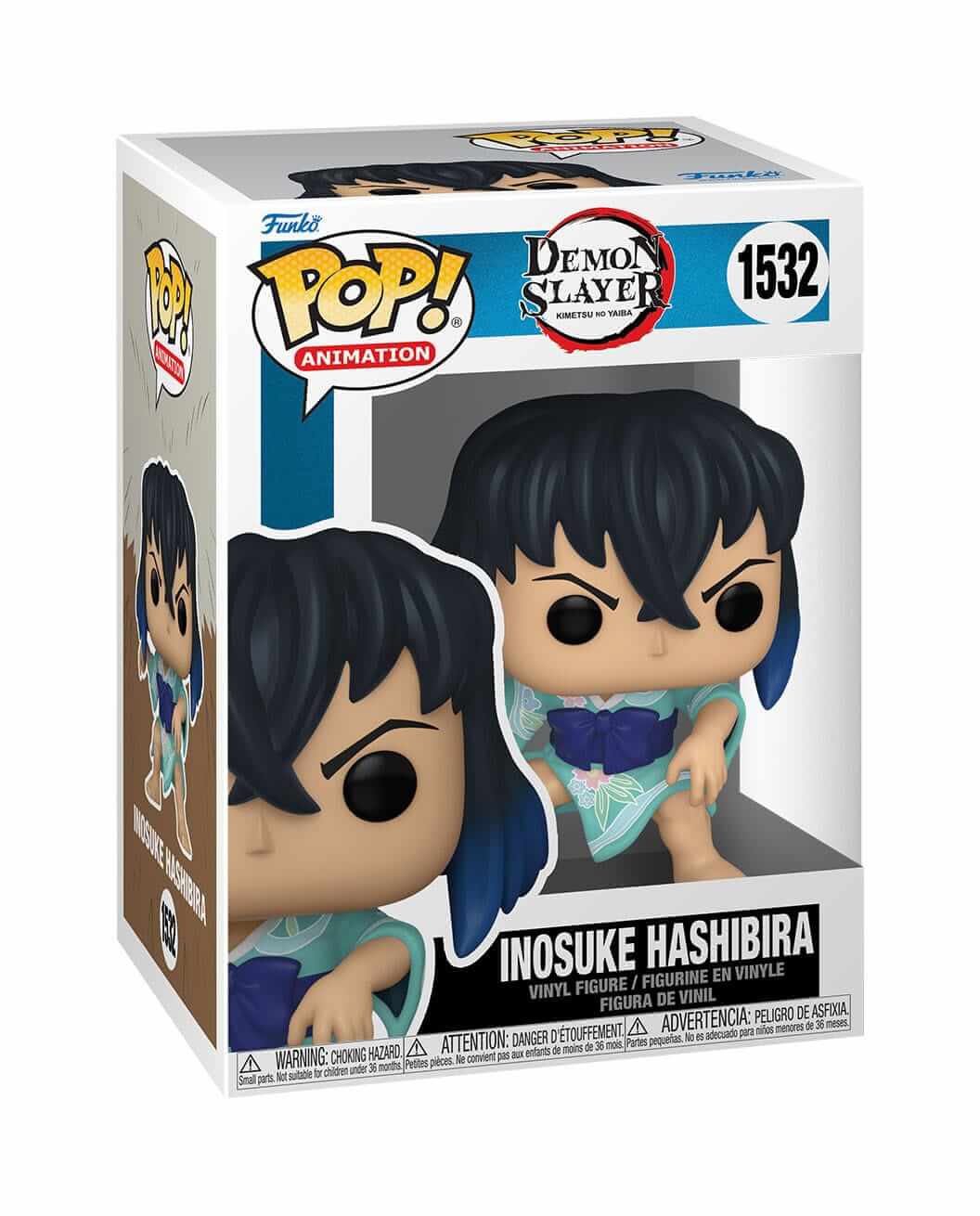 Demon Slayer - Inosuke Hashibira (Kimono) (1532) Funko Pop! Animation Anime Vinyl Figure 9 cm