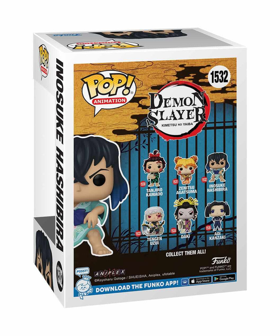 Demon Slayer - Inosuke Hashibira (Kimono) (1532) Funko Pop! Animation Anime Vinyl Figure 9 cm