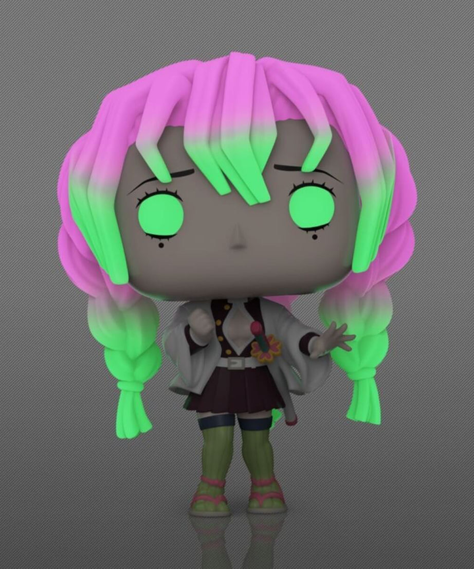 Demon Slayer - Mitsuri Kanroji GLOW IN THE DARK (1306) Funko Pop! Animation Anime Vinyl Figure 9 cm