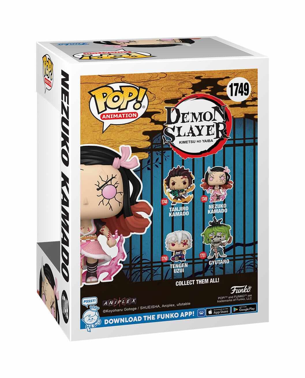 Demon Slayer - Nezuko Kamado (Demon Form) (1749) Funko Pop! Animation Anime Vinyl Figure 10 cm