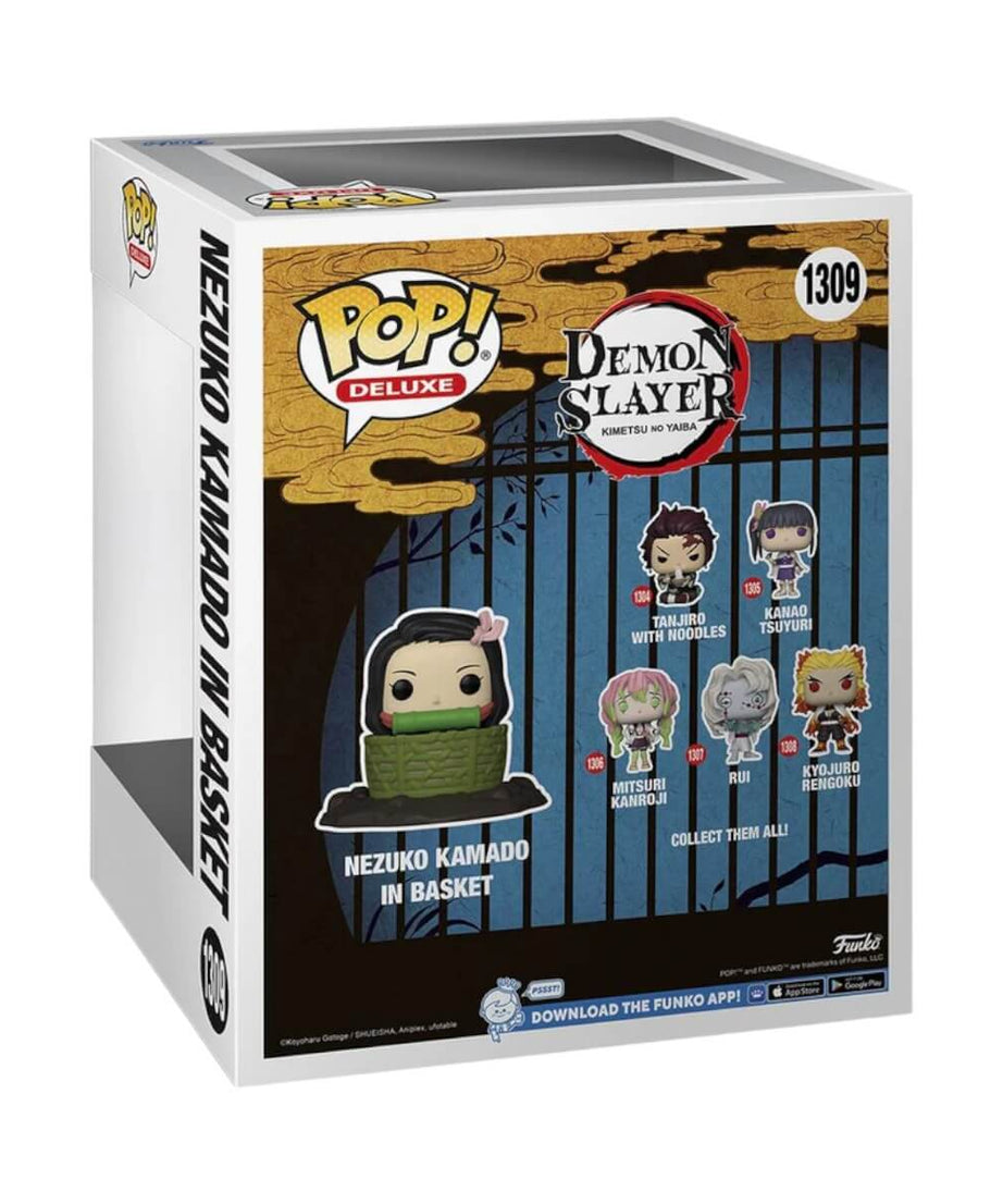 Demon Slayer - Nezuko Kamado in Basket (Special Edition) (1309) Funko Pop! Animation Anime Vinyl Figure 10 cm