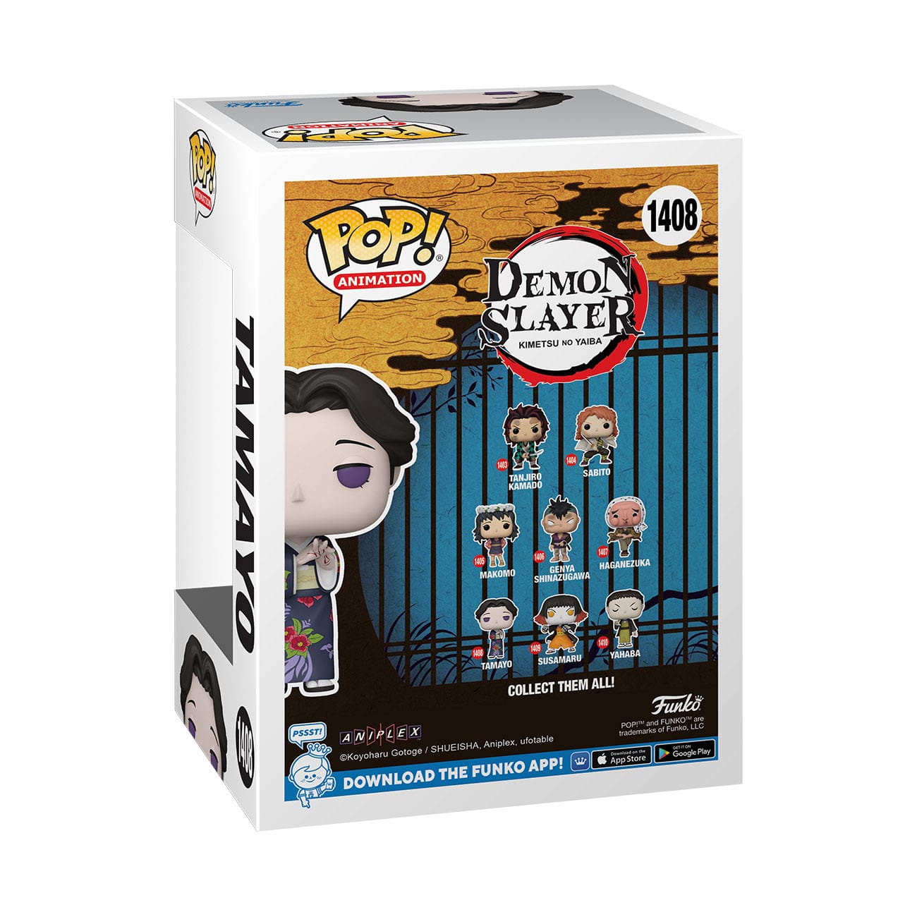 Demon Slayer - Tamayo (1408) Funko POP! Animation Anime Vinyl Figure 9 cm