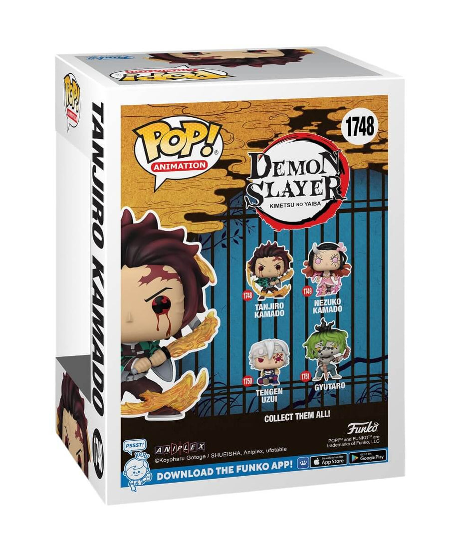 Demon Slayer - Tanjiro Kamado (Sun Breathing) (1748) Funko Pop! Animation Anime Vinyl Figure 11 cm