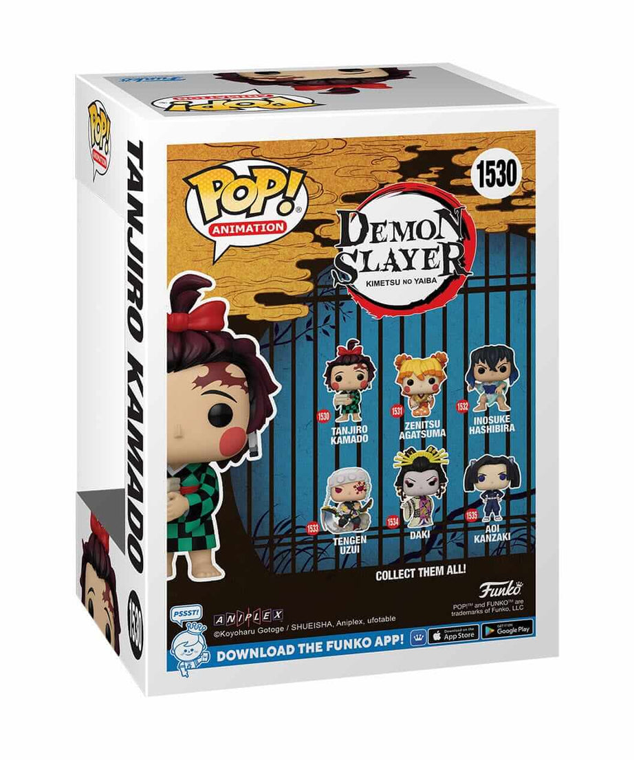 Demon Slayer - Tanjiro Kamado (Kimono) (1530) Funko Pop! Animation Anime Vinyl Figure 12 cm