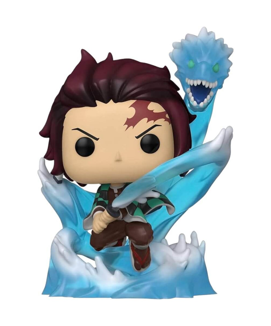 Demon Slayer - Tanjiro Kamado with Dragon (GLOW IN THE DARK) (873) Special Edition Funko Pop! Animation Anime Vinyl Figure 9 cm