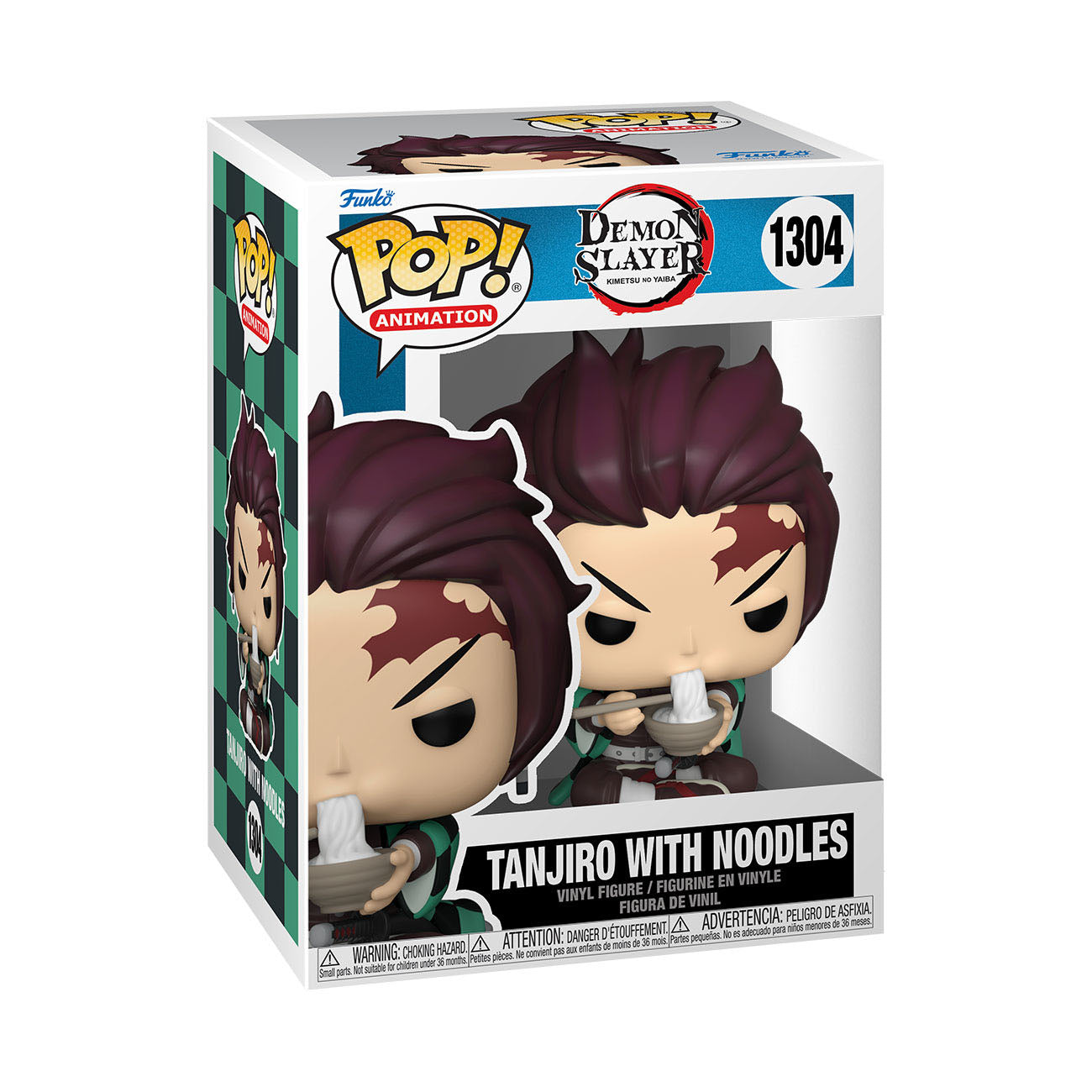 Demon Slayer - Tanjiro with Noodles (1304) Funko POP! Animation Anime Tanjiro Kamado Vinyl Figure 9 cm