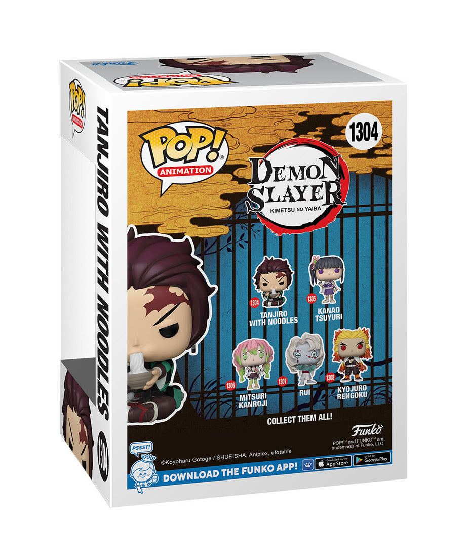 Demon Slayer - Tanjiro with Noodles (1304) Funko POP! Animation Anime Tanjiro Kamado Vinyl Figure 9 cm
