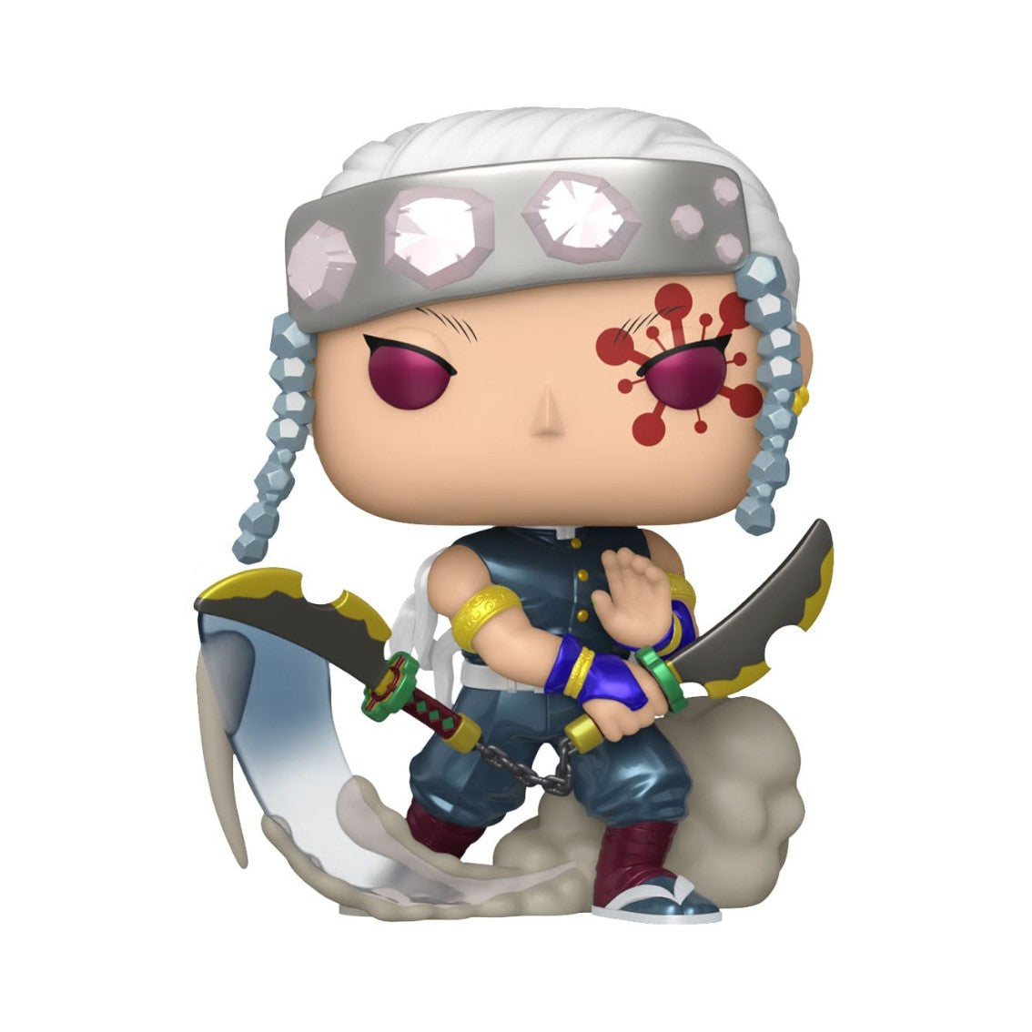 Demon Slayer - Tengen Uzui METALLIC CHASE (1533) Funko Pop! Animation Anime Vinyl Figure 9 cm