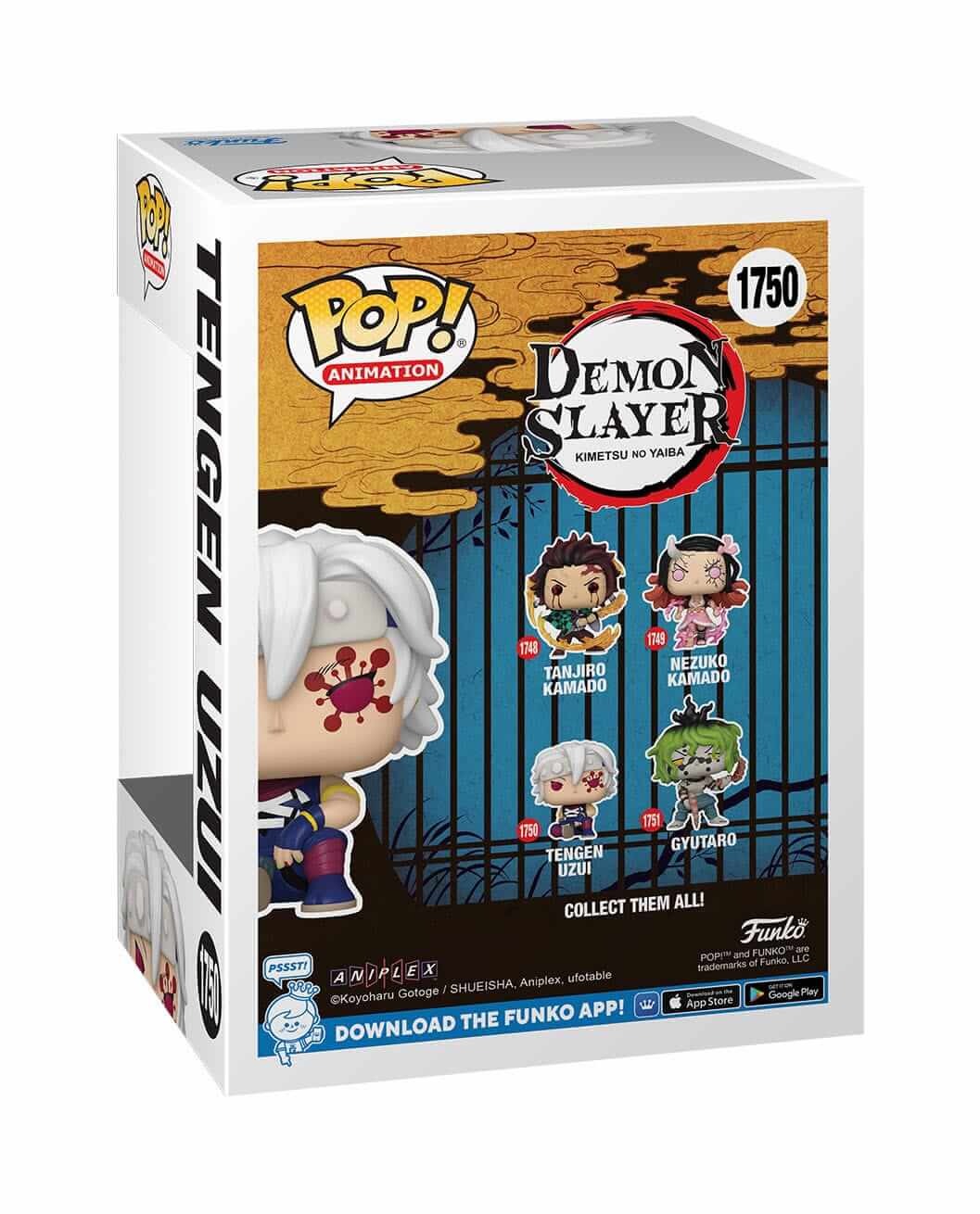 Demon Slayer - Tengen Uzui (Flashback) (1750) Funko Pop! Animation Anime Vinyl Figure 9 cm
