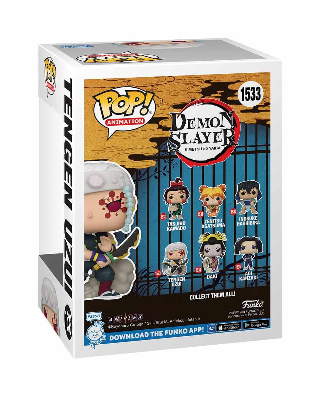 Demon Slayer - Tengen Uzui (1533) Funko Pop! Animation Anime Vinyl Figure 9 cm