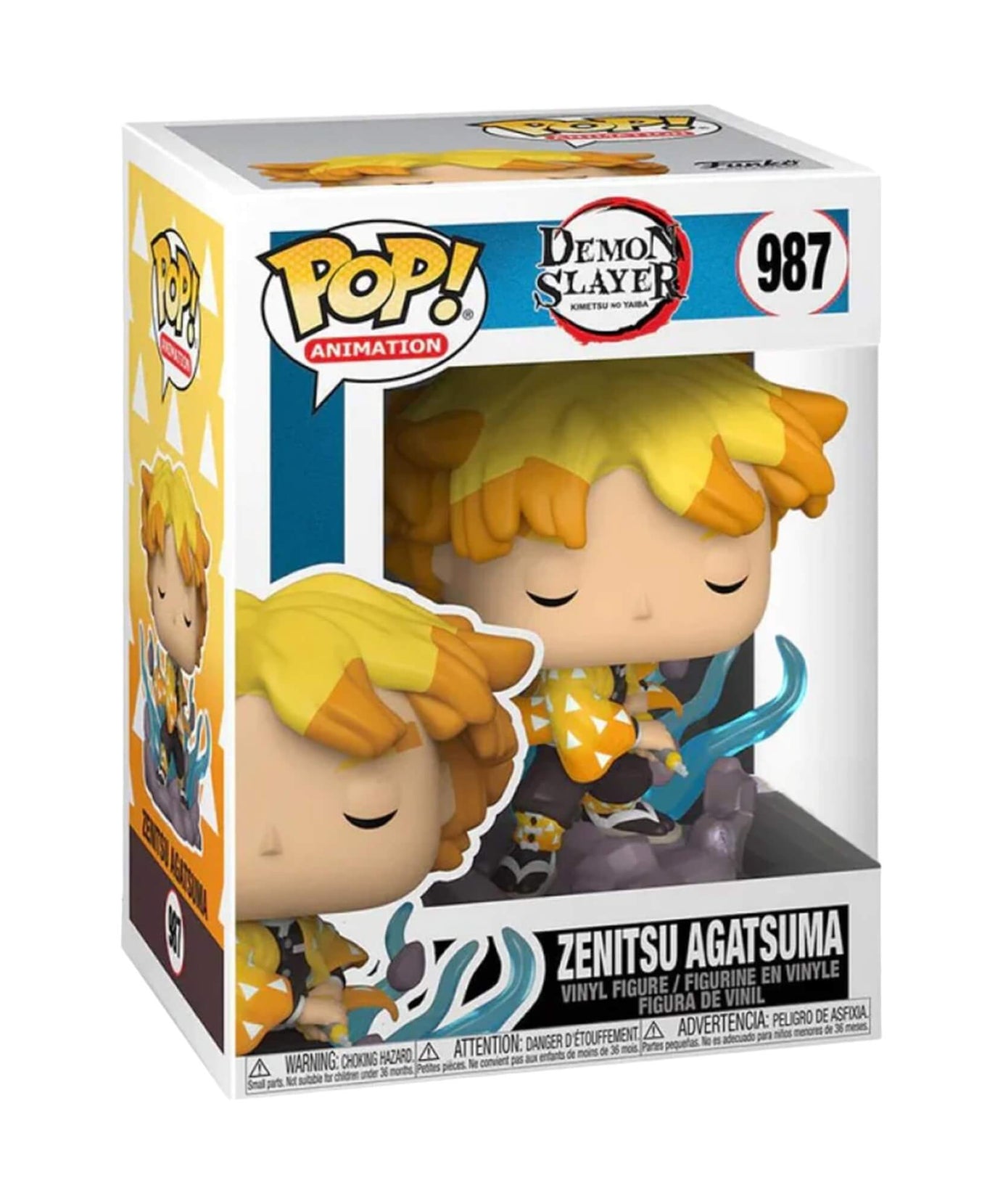 Demon Slayer - Zenitsu Agatsuma (Transforming) (987) Funko Pop! Animation Anime Vinyl Figure 9 cm