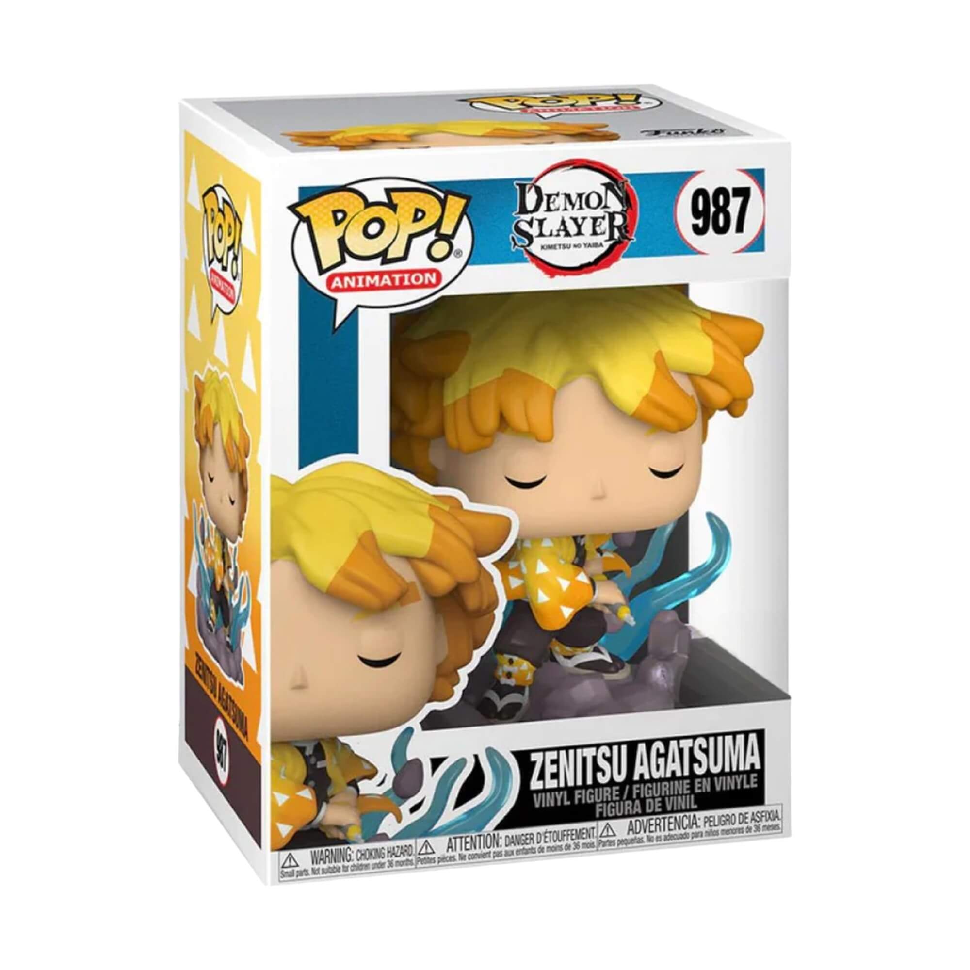 Demon Slayer - Zenitsu Agatsuma (Transforming) (987) Funko Pop! Animation Anime Vinyl Figure 9 cm