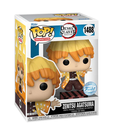 Demon Slayer - Zenitsu Agatsuma (1488) Special Edition Funko Pop! Animation Anime Vinyl Figure 9 cm