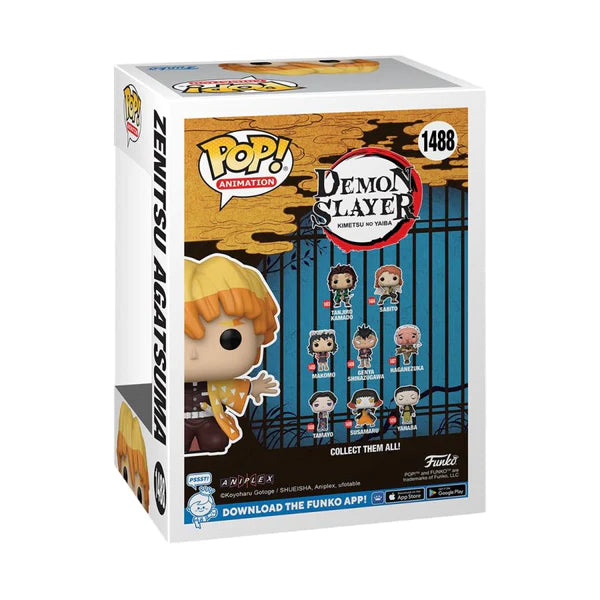 Demon Slayer - Zenitsu Agatsuma (1488) Special Edition Funko Pop! Animation Anime Vinyl Figure 9 cm