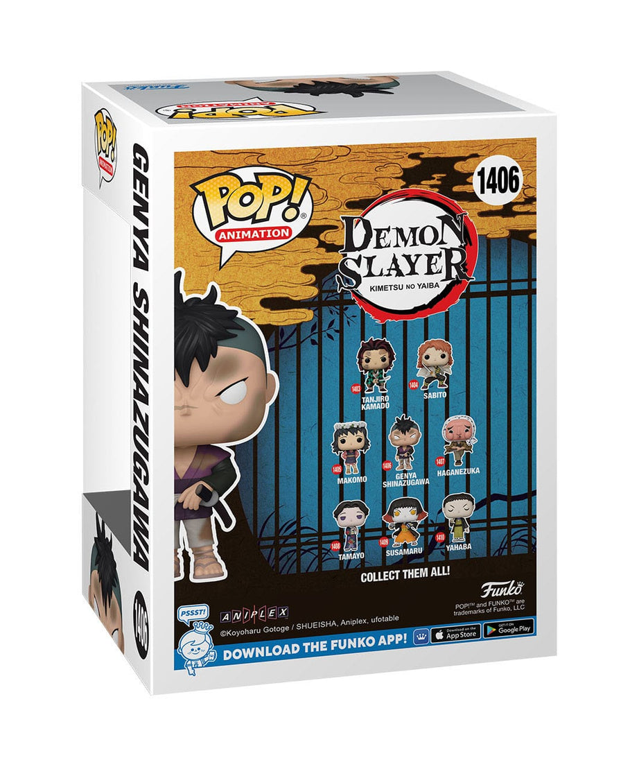 Demon Slayer - Genya Shinazugawa (1406) Funko Pop! Animation Anime Vinyl Figure 9 cm