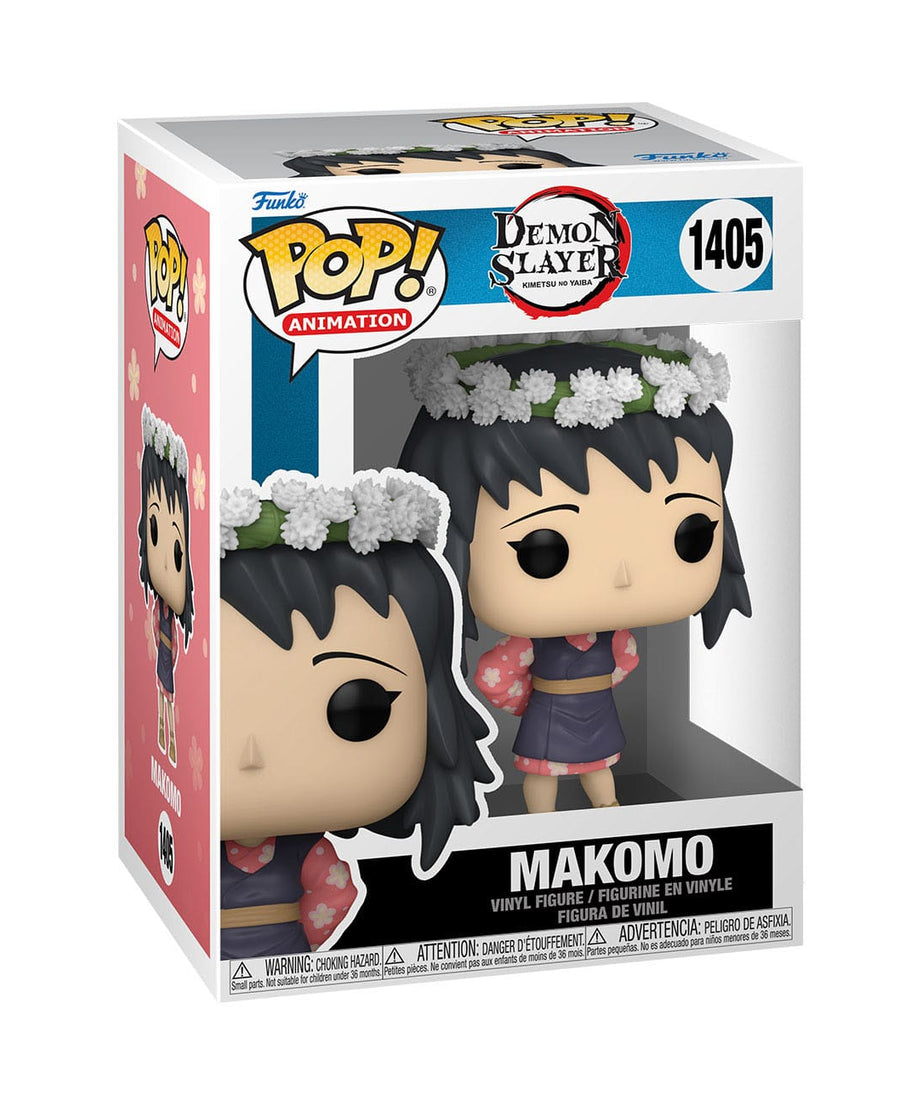 Demon Slayer - Makomo (Flower Headdress) (1405) Funko POP! Animation Anime Vinyl Figure 9 cm