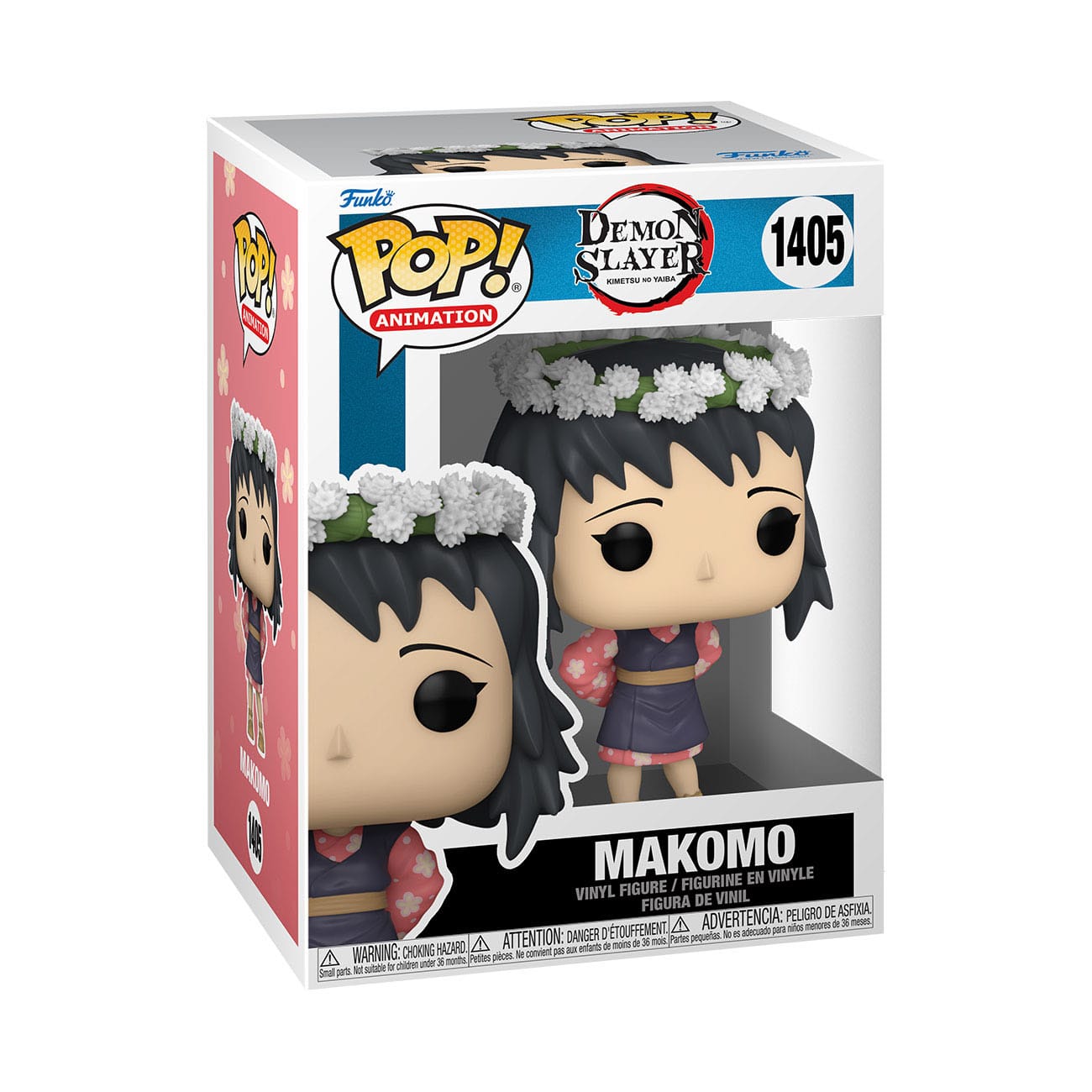 Demon Slayer - Makomo (Flower Headdress) (1405) Funko POP! Animation Anime Vinyl Figure 9 cm