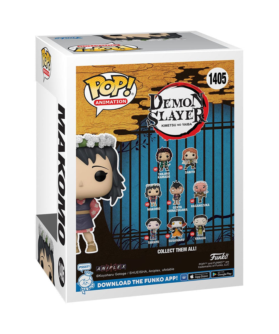 Demon Slayer - Makomo (Flower Headdress) (1405) Funko POP! Animation Anime Vinyl Figure 9 cm