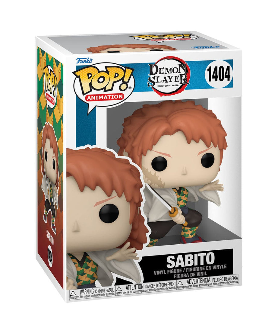 Demon Slayer - Sabito (No Mask) (1404) Funko POP! Animation Anime Vinyl Figure 9 cm