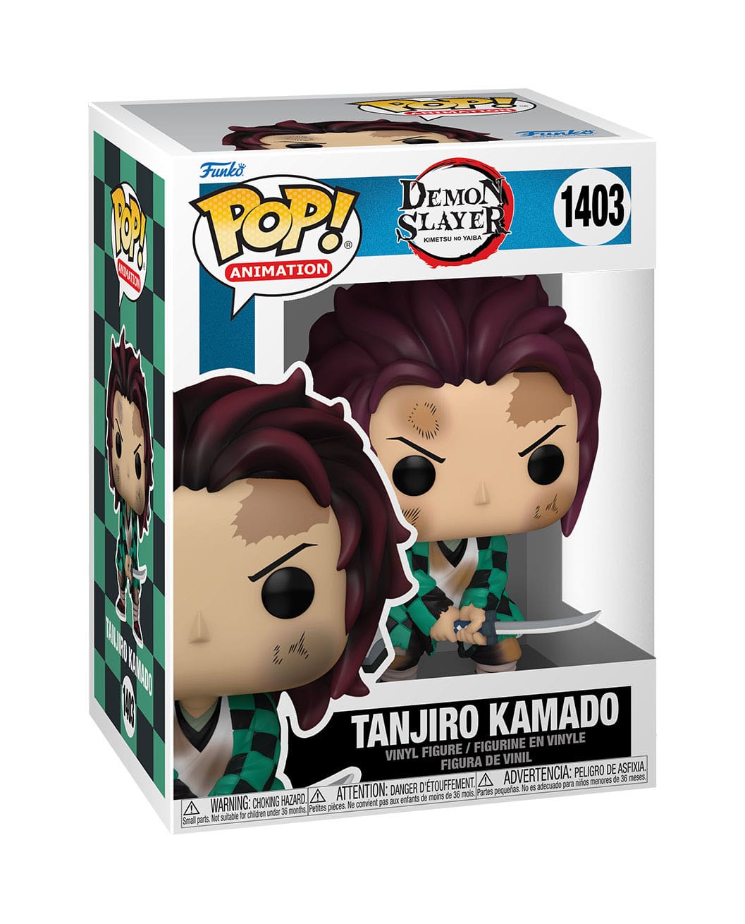 Demon Slayer - Tanjiro (Training) (1403) Funko Pop! Animation Anime Figure 9 cm