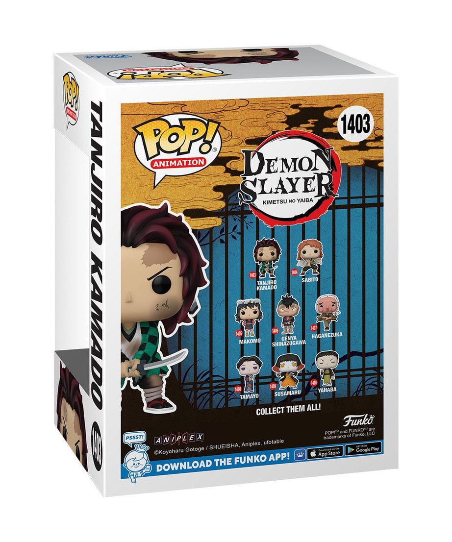 Demon Slayer - Tanjiro (Training) (1403) Funko Pop! Animation Anime Figure 9 cm