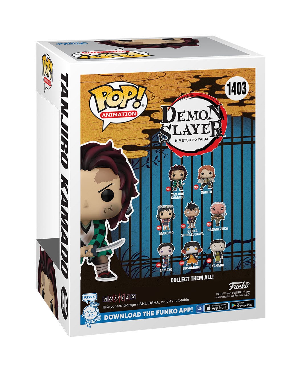 Demon Slayer - Tanjiro (Training) (1403) Funko Pop! Animation Anime Figure 9 cm