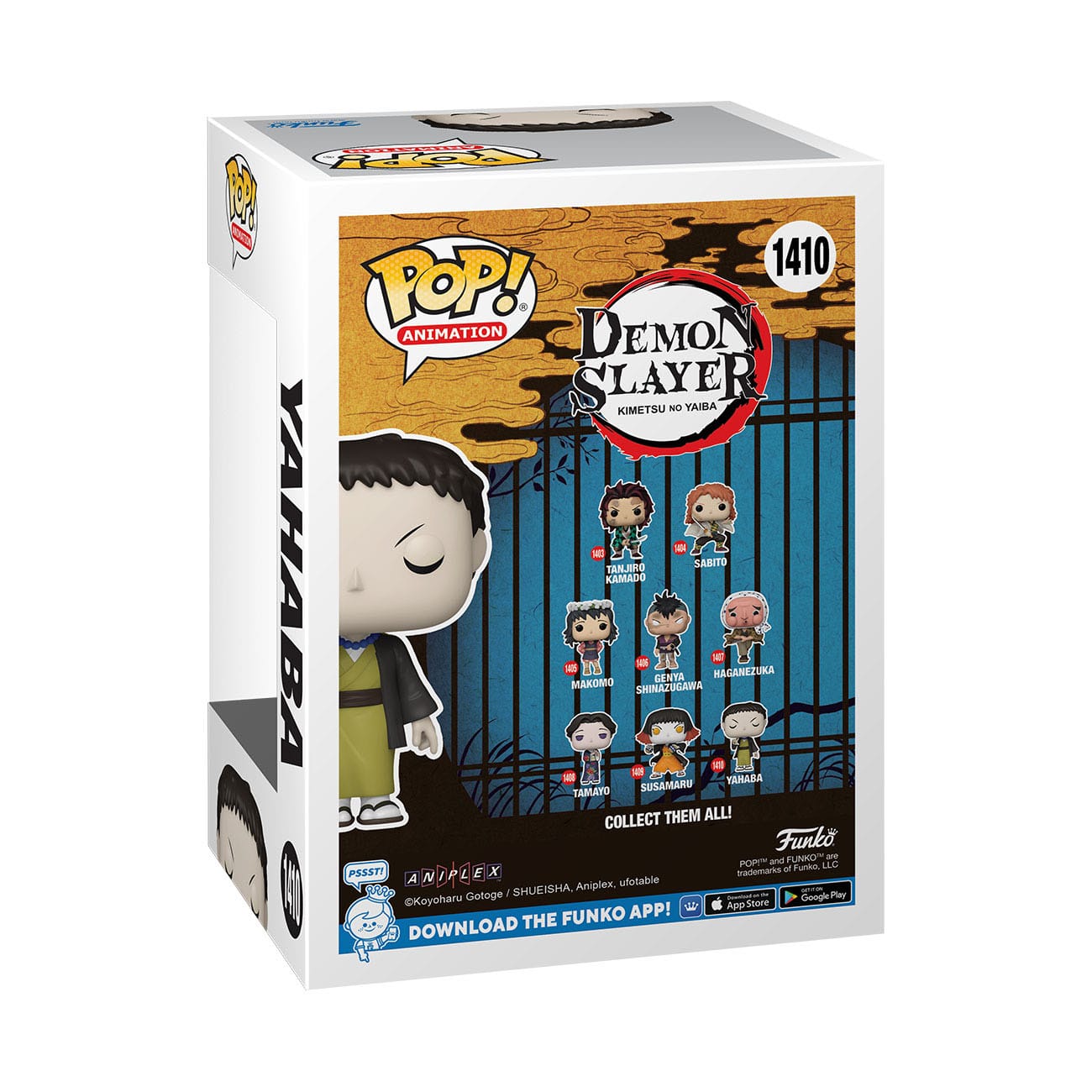 Demon Slayer: Kimetsu no Yaiba - Yahaba (1410) Funko Pop! Animation Anime Figure 9 cm