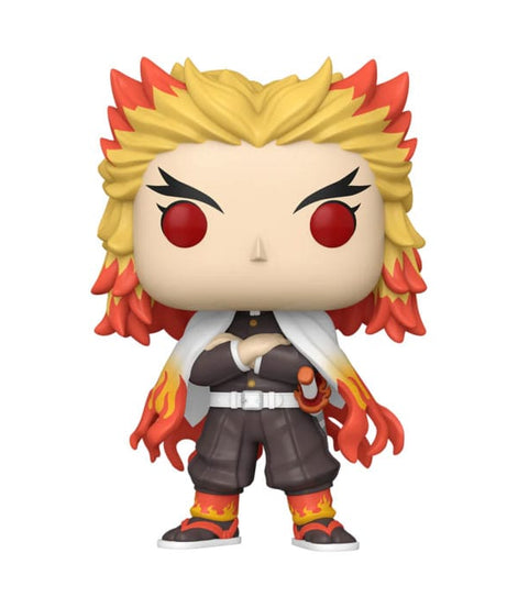 Demon Slayer: Kimetsu no Yaiba Super Sized Jumbo - Rengoku (1399) Funko Pop! Animation Vinyl Figure 25 cm