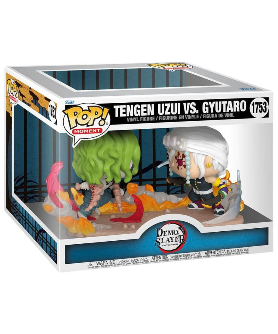 Demon Slayer Moments - Tengen Uzui vs. Gyutaro (1753) Funko Pop! Anime Vinyl Figure 10 cm