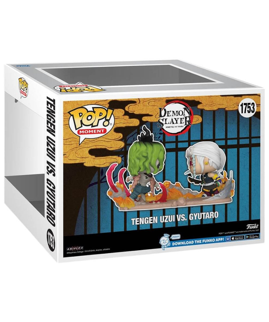 Demon Slayer Moments - Tengen Uzui vs. Gyutaro (1753) Funko Pop! Anime Vinyl Figure 10 cm