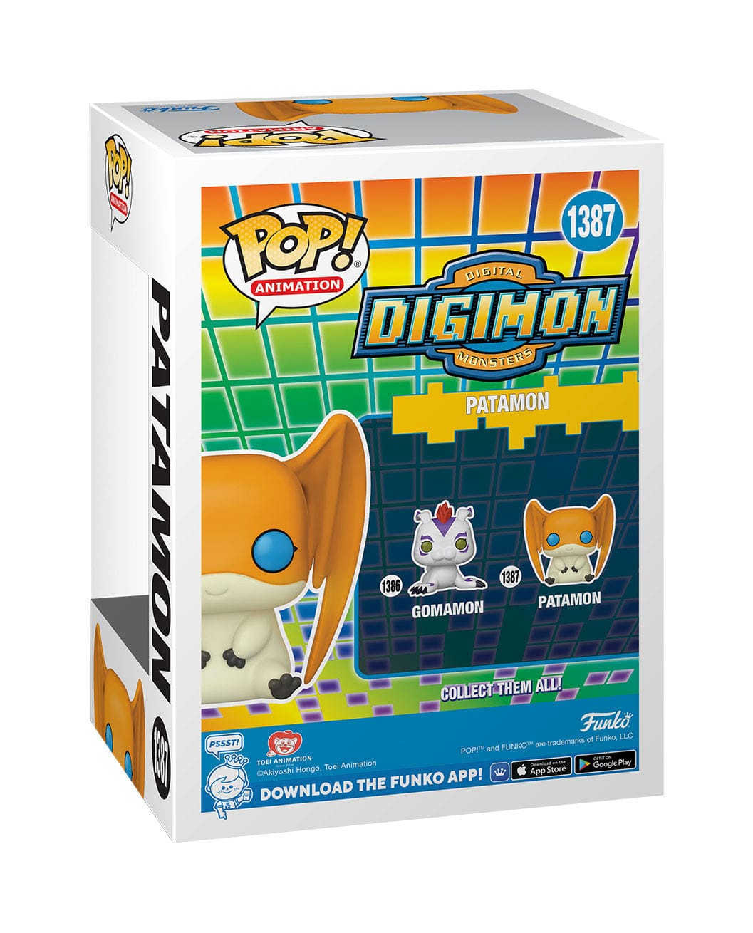 Digimon - Patamon (1387) Funko Pop! Animation Vinyl Figure 9 cm