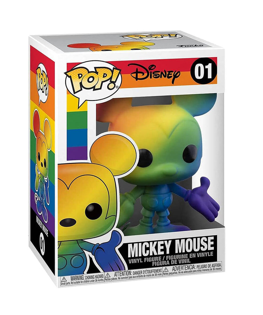 Disney Pride - Mickey Mouse Rainbow (01) Funko Pop! Animation Vinyl Figure 9 cm