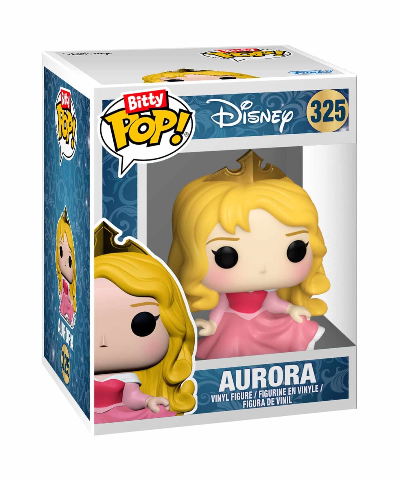 Disney Princesses - 4-Pack (Cinderella - Aurora - Snow White) Bitty POP! Mistery Funko Vinyl Figure 2,5 cm