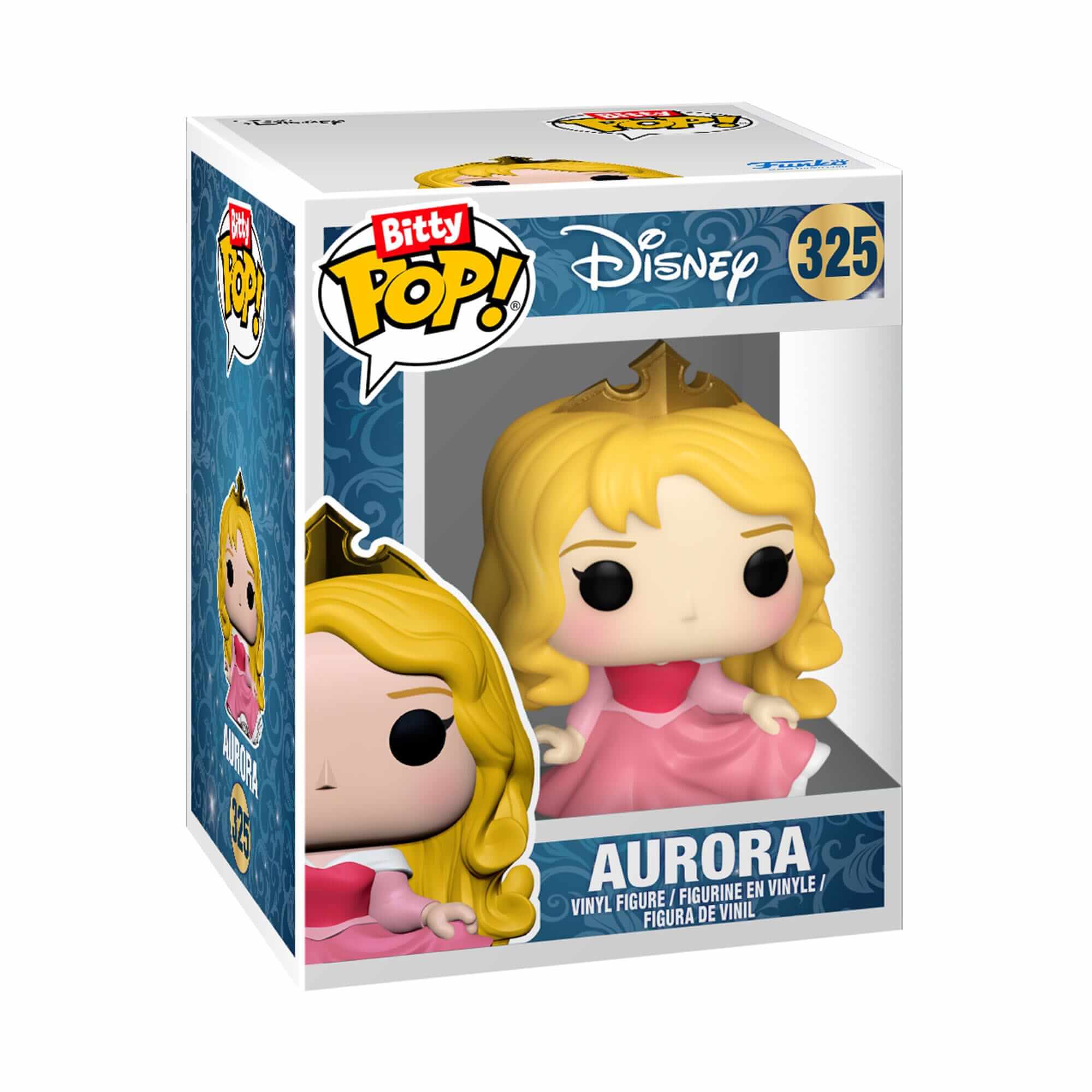 Disney Princesses - 4-Pack (Cinderella - Aurora - Snow White) Bitty POP! Mistery Funko Vinyl Figure 2,5 cm