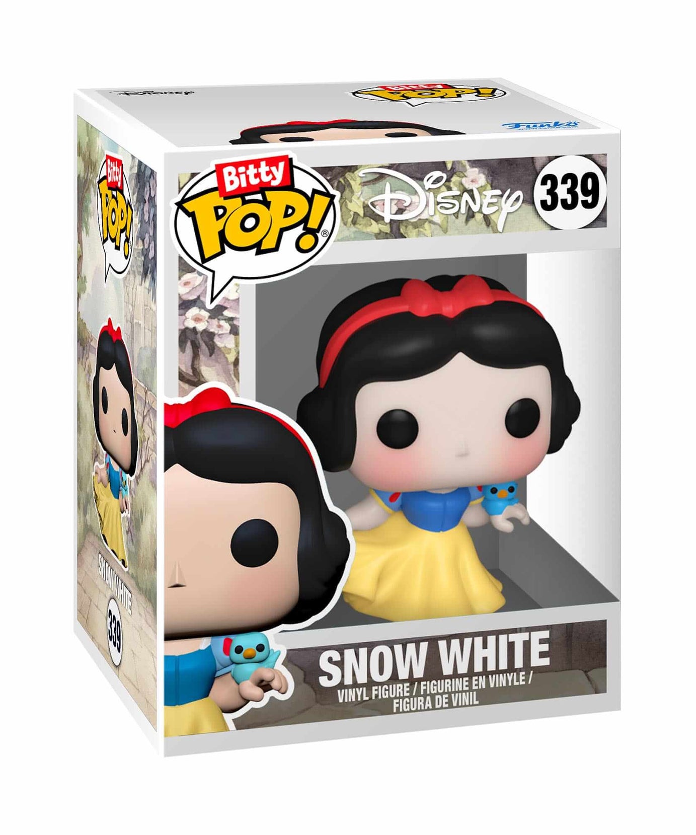 Disney Princesses - 4-Pack (Cinderella - Aurora - Snow White) Bitty POP! Mistery Funko Vinyl Figure 2,5 cm