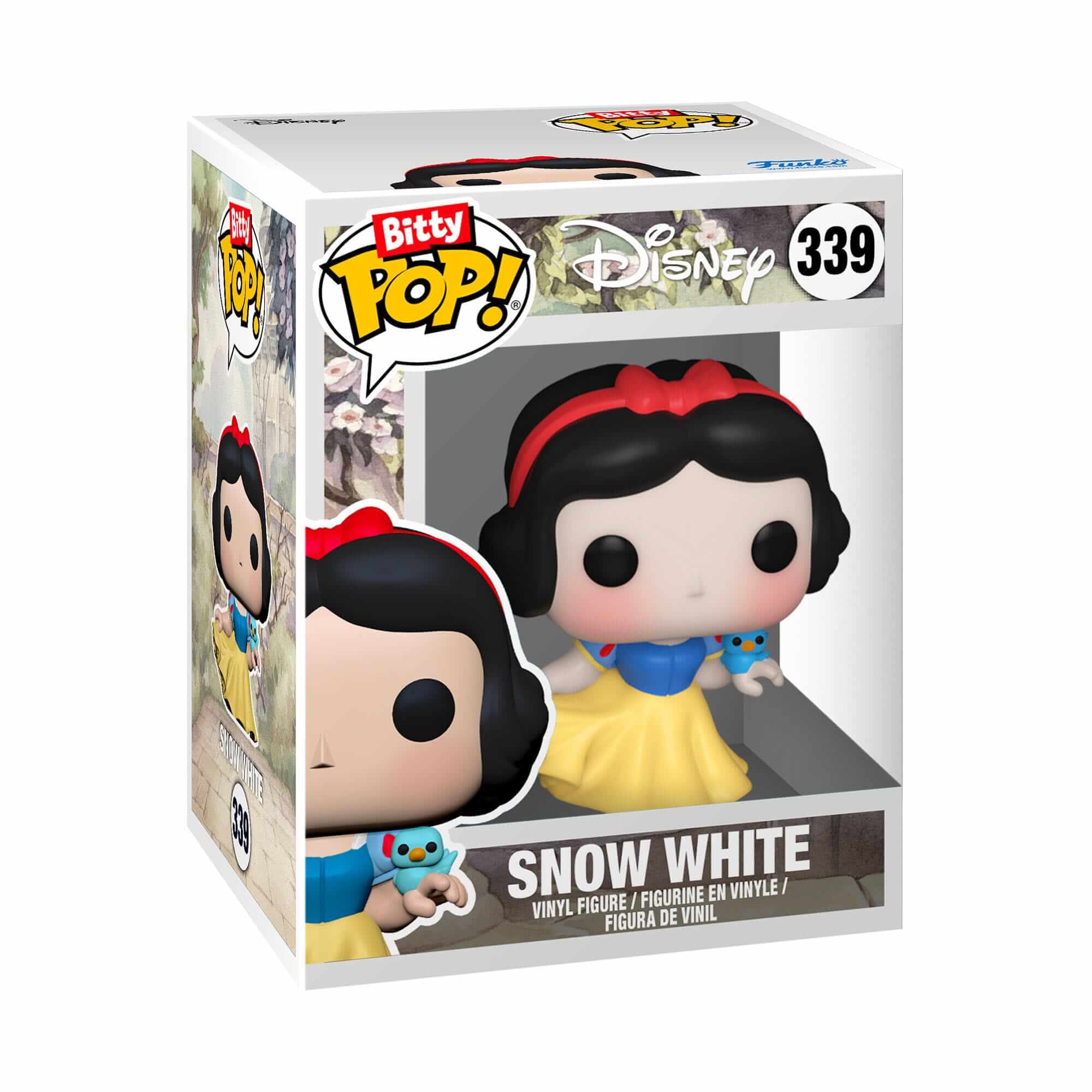 Disney Princesses - 4-Pack (Cinderella - Aurora - Snow White) Bitty POP! Mistery Funko Vinyl Figure 2,5 cm