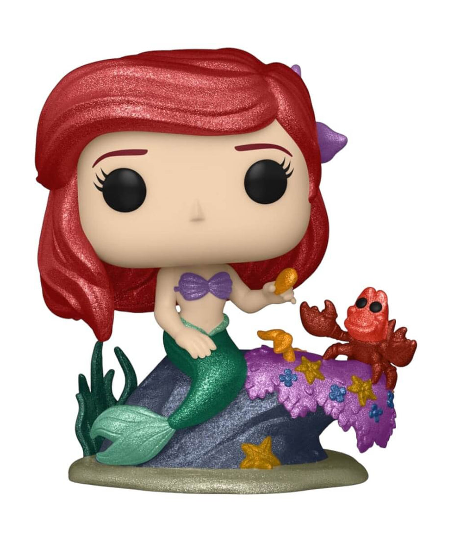 Disney Princesses - Ariel (DIAMOND GLITTER) (1012) Hot Topic Exclusive Funko Pop! La Sirenetta Vinyl Figure DGLT 9 cm