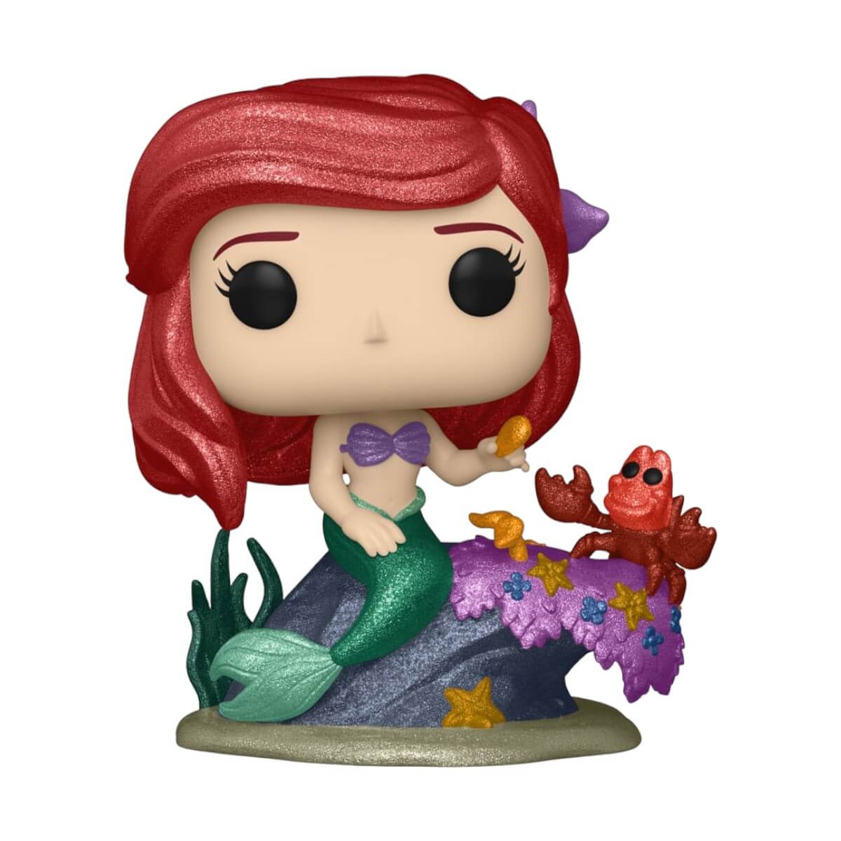 Disney Princesses - Ariel (DIAMOND GLITTER) (1012) Hot Topic Exclusive Funko Pop! La Sirenetta Vinyl Figure DGLT 9 cm