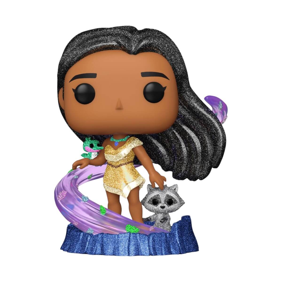 Disney Princesses - Pocahontas (DIAMOND GLITTER) (1017) Hot Topic Exclusive Funko Pop! Vinyl Figure DGLT 9 cm