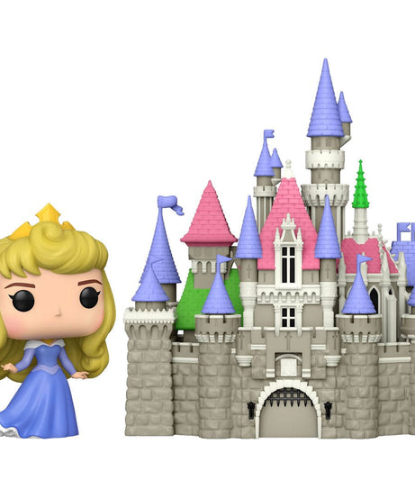 Disney: Ultimate Princess - Aurora with Castle (29) Funko Pop! Town Sleeping Beauty Vinyl Figure 9 cm
