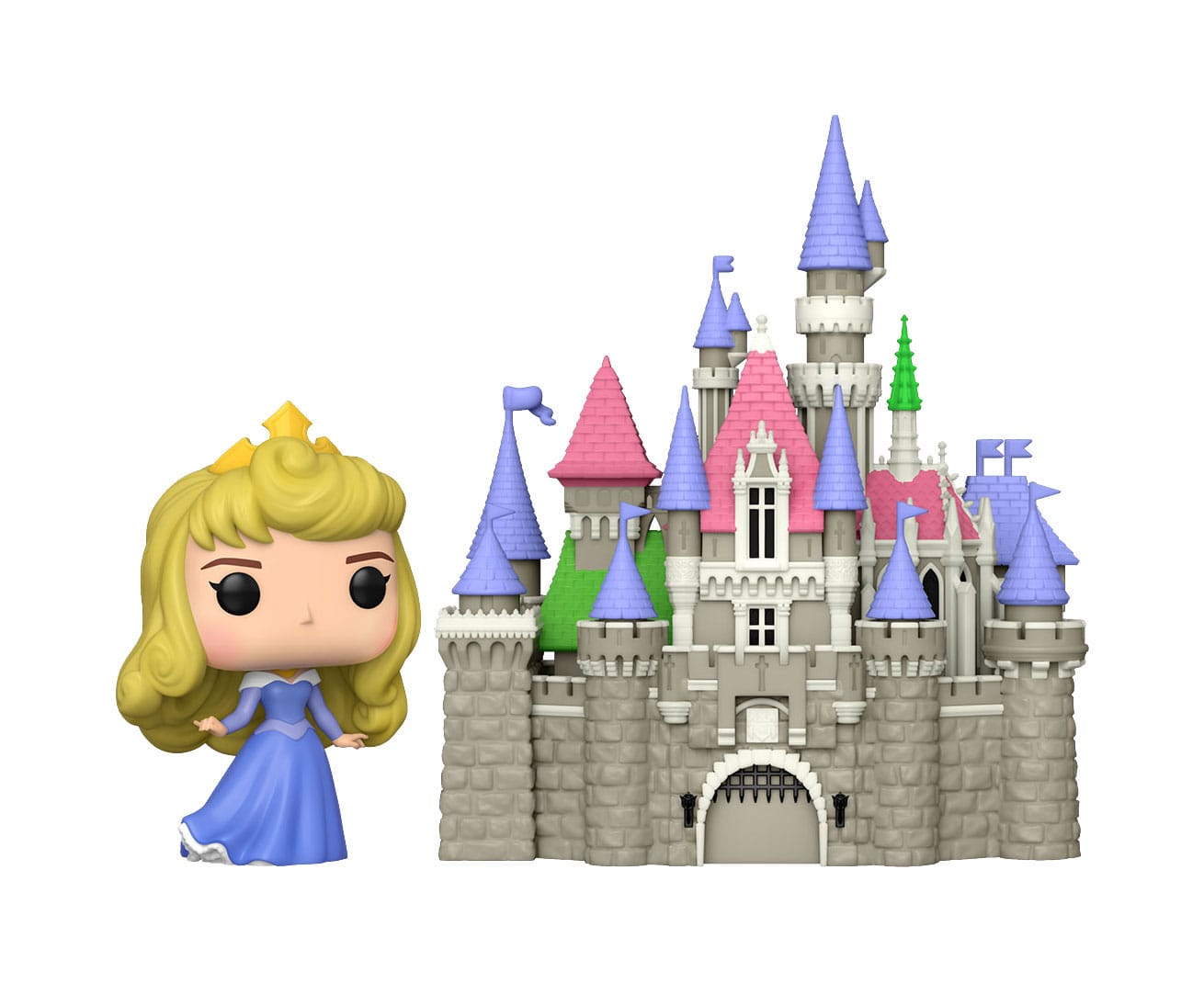 Disney: Ultimate Princess - Aurora with Castle (29) Funko Pop! Town Sleeping Beauty Vinyl Figure 9 cm