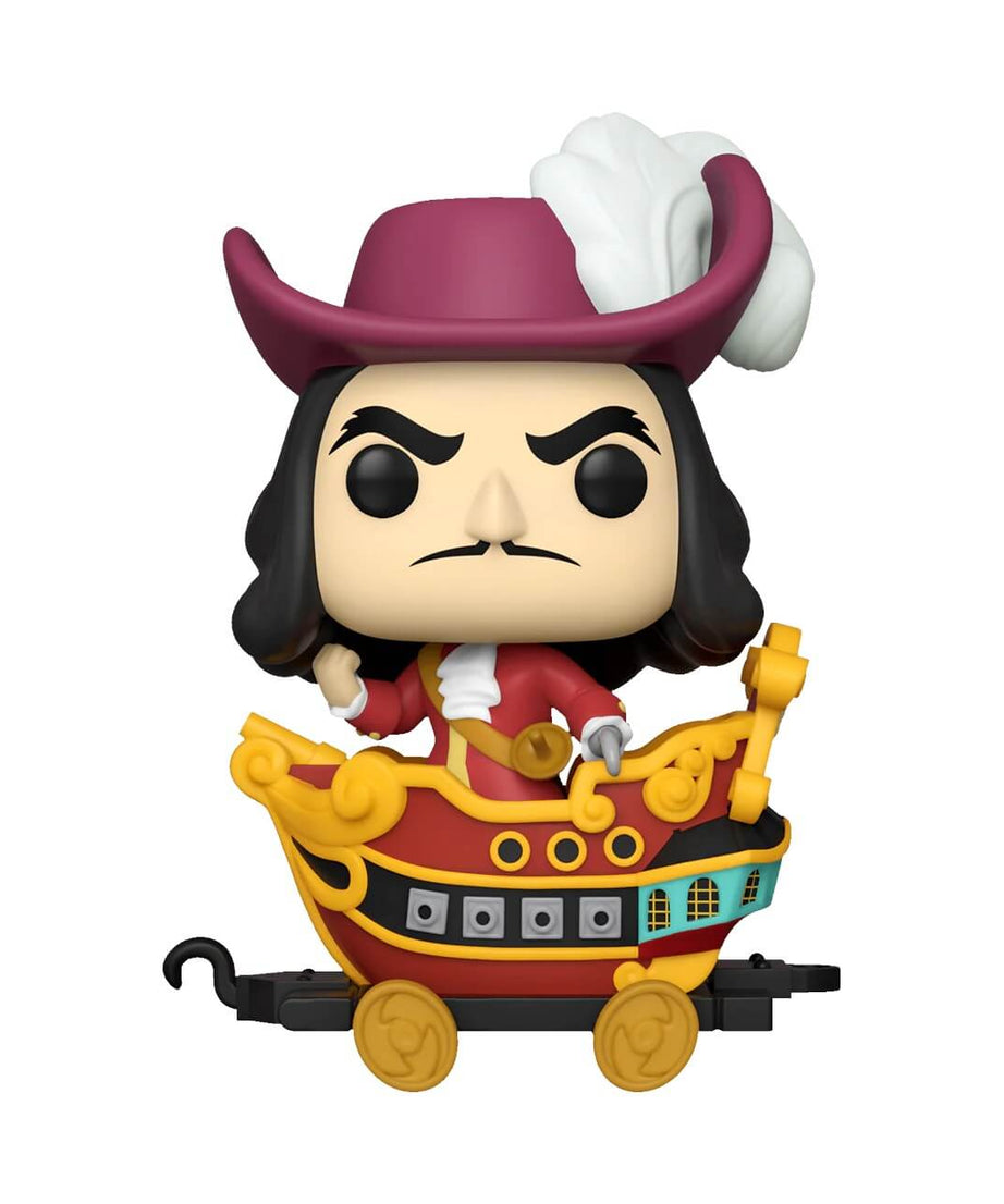 Disney Villains - Captain Hook in Cart (14) Exclusive Funko Pop! Trains Vinyl Figure 9 cm