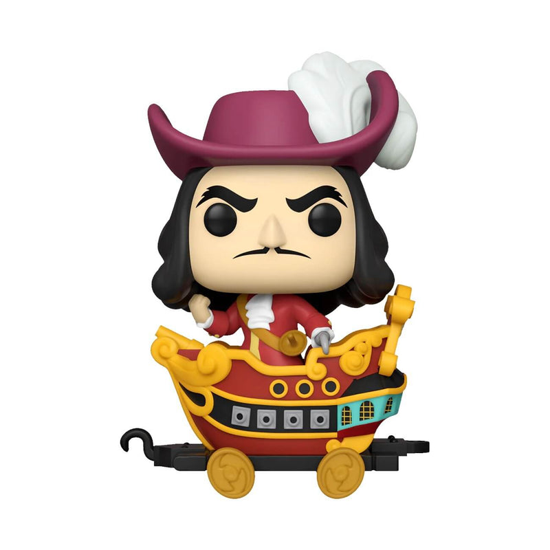 Disney Villains - Captain Hook in Cart (14) Exclusive Funko Pop! Trains Vinyl Figure 9 cm