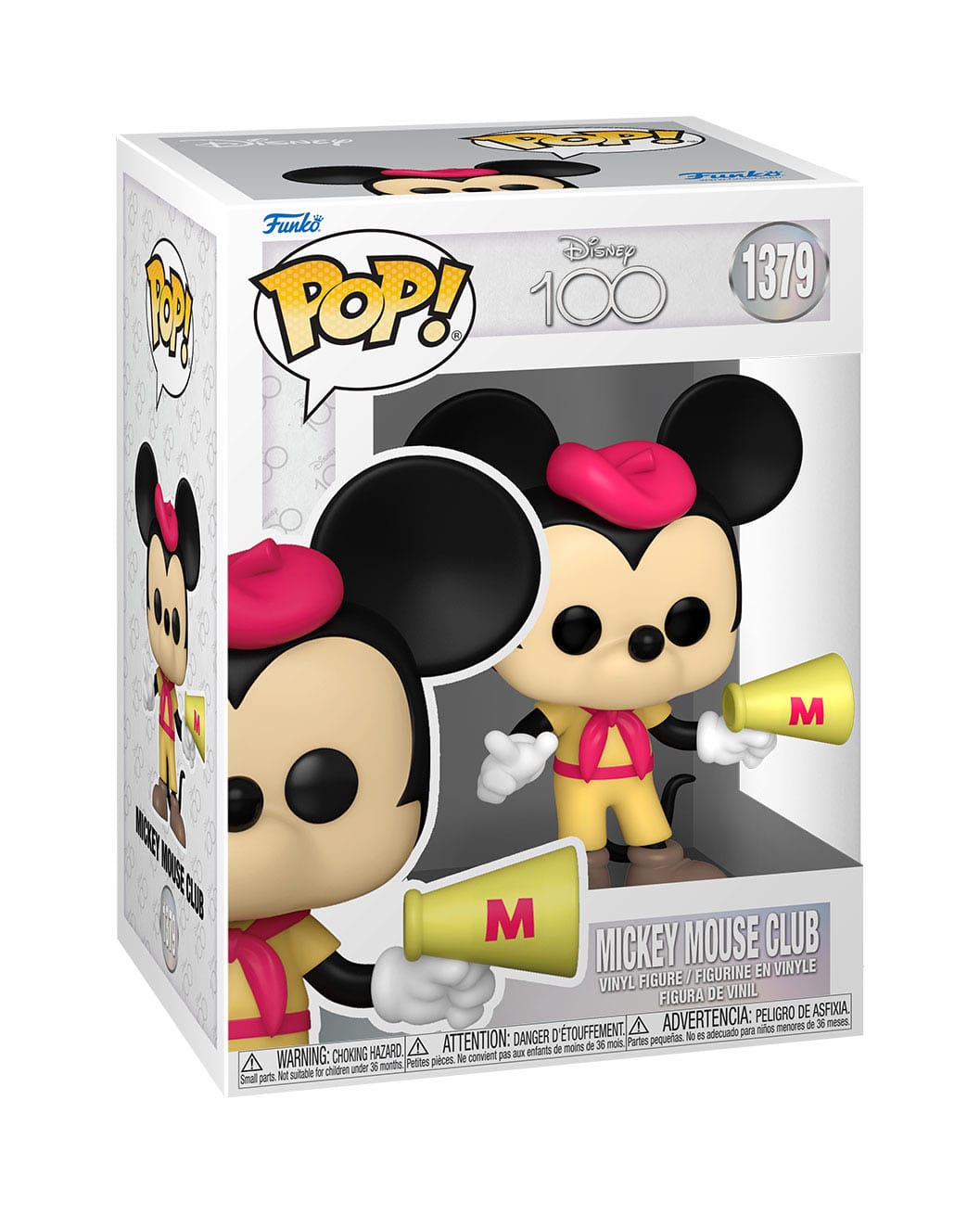 Disney's 100th Anniversary - Mickey Mouse Club (1379) Funko Pop! Disney Vinyl Figure 9 cm
