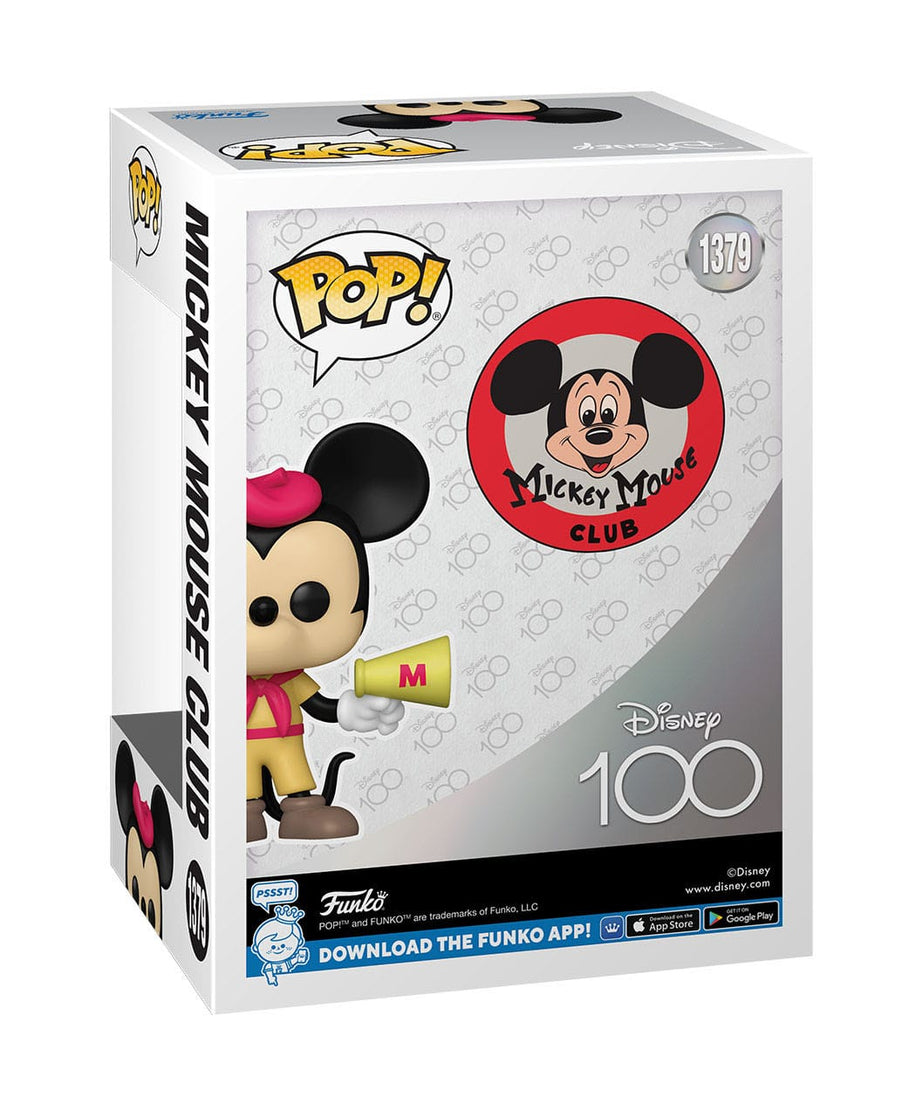 Disney's 100th Anniversary - Mickey Mouse Club (1379) Funko Pop! Disney Vinyl Figure 9 cm