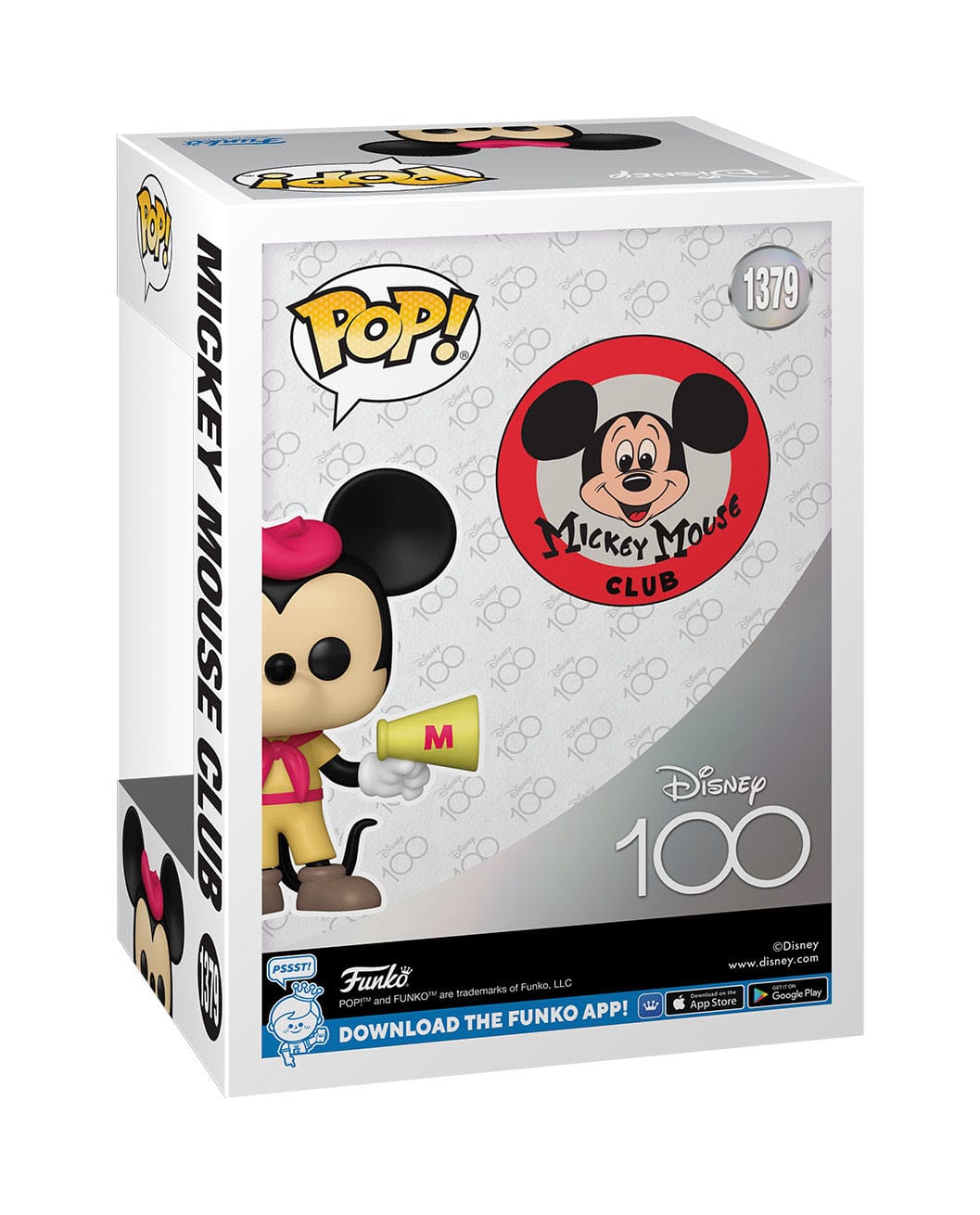 Disney's 100th Anniversary - Mickey Mouse Club (1379) Funko Pop! Disney Vinyl Figure 9 cm